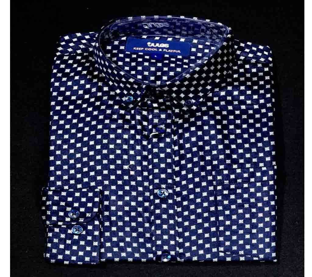 Cotton Printed Full Sleeve Shirt For Men 
