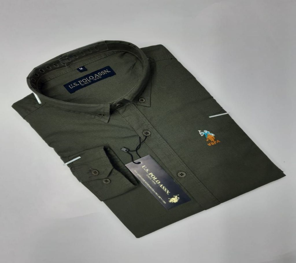 Oxford Cotton Full Sleeve Shirt