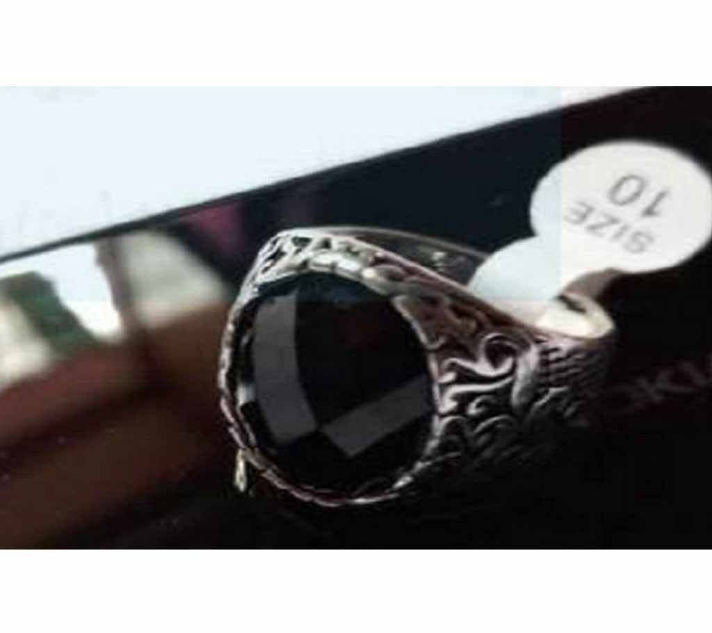 Silver Mens Finger Ring  