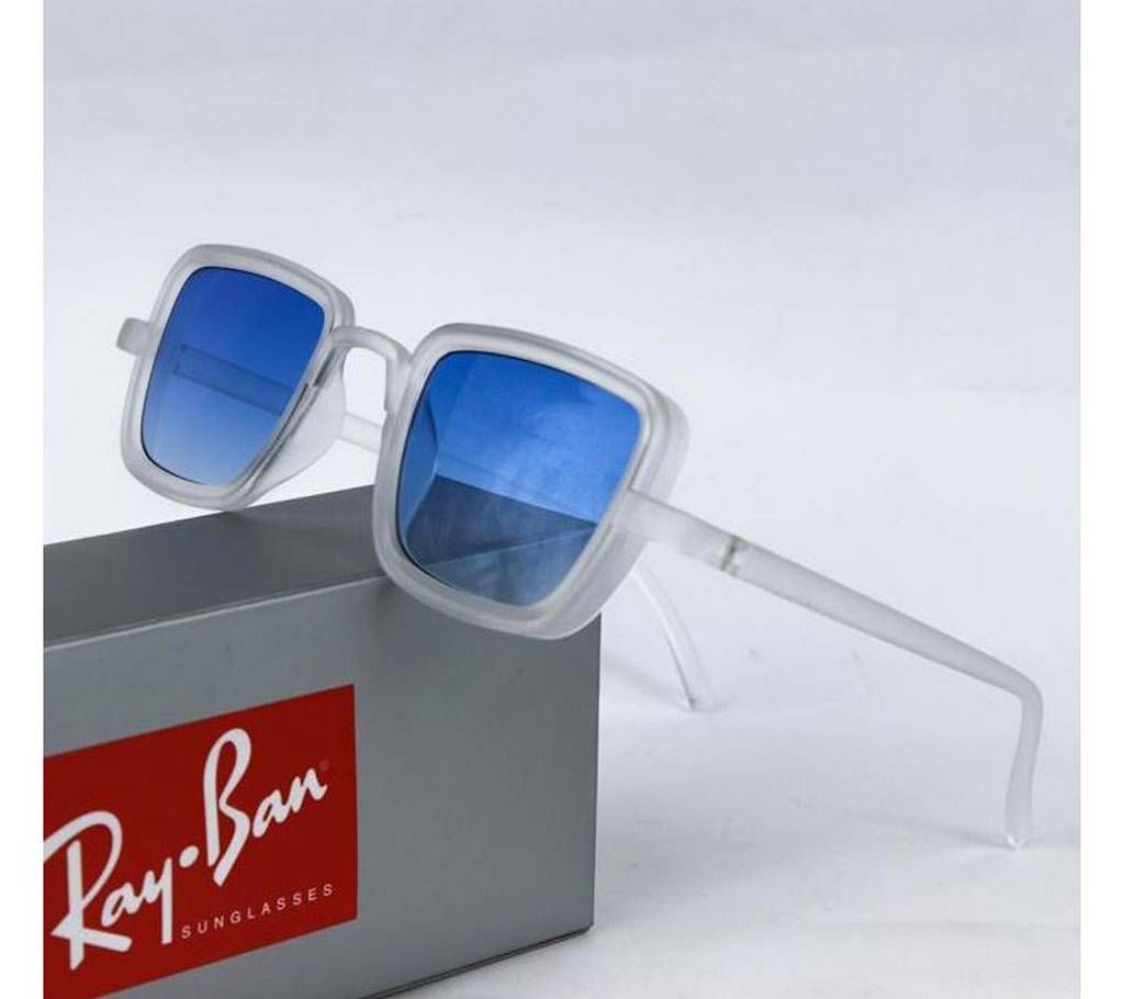 Watermark Blue Lens Sunglasses For Men with Stylish Box