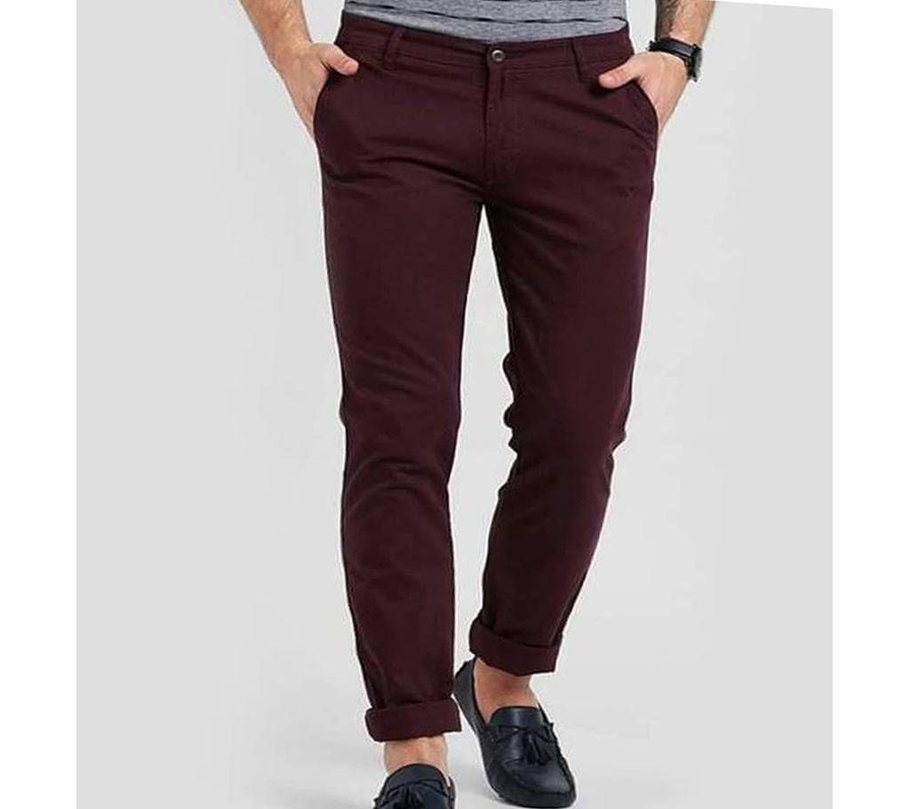 Gabardine Pant Coffee Color
