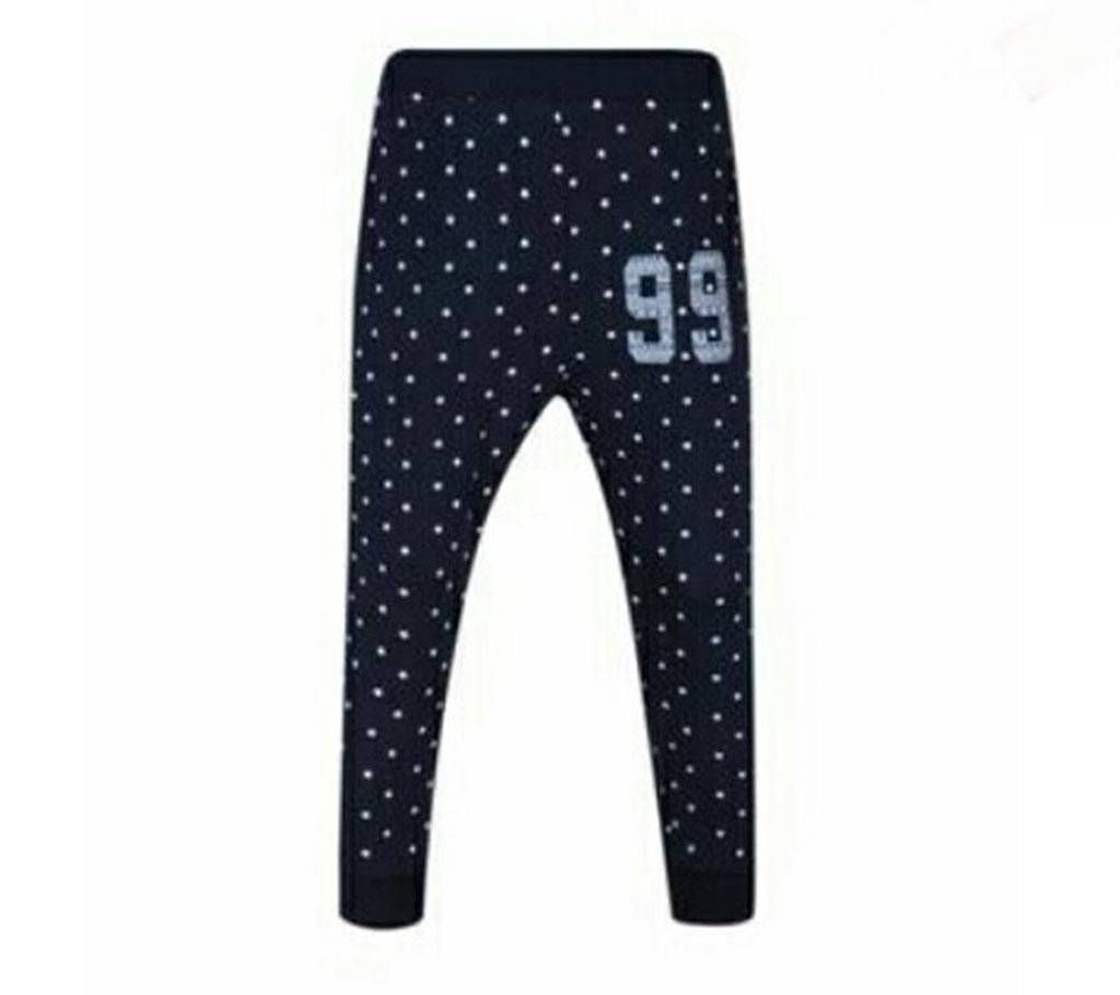 Stretched Three Quarter Pant - Navy Blue
