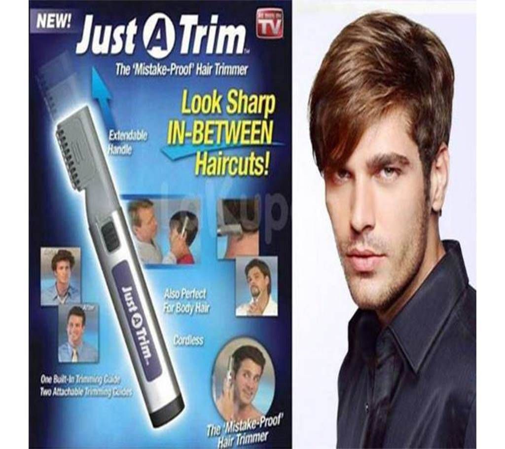 Just A Trim Cordless Portable Hair Trimmer