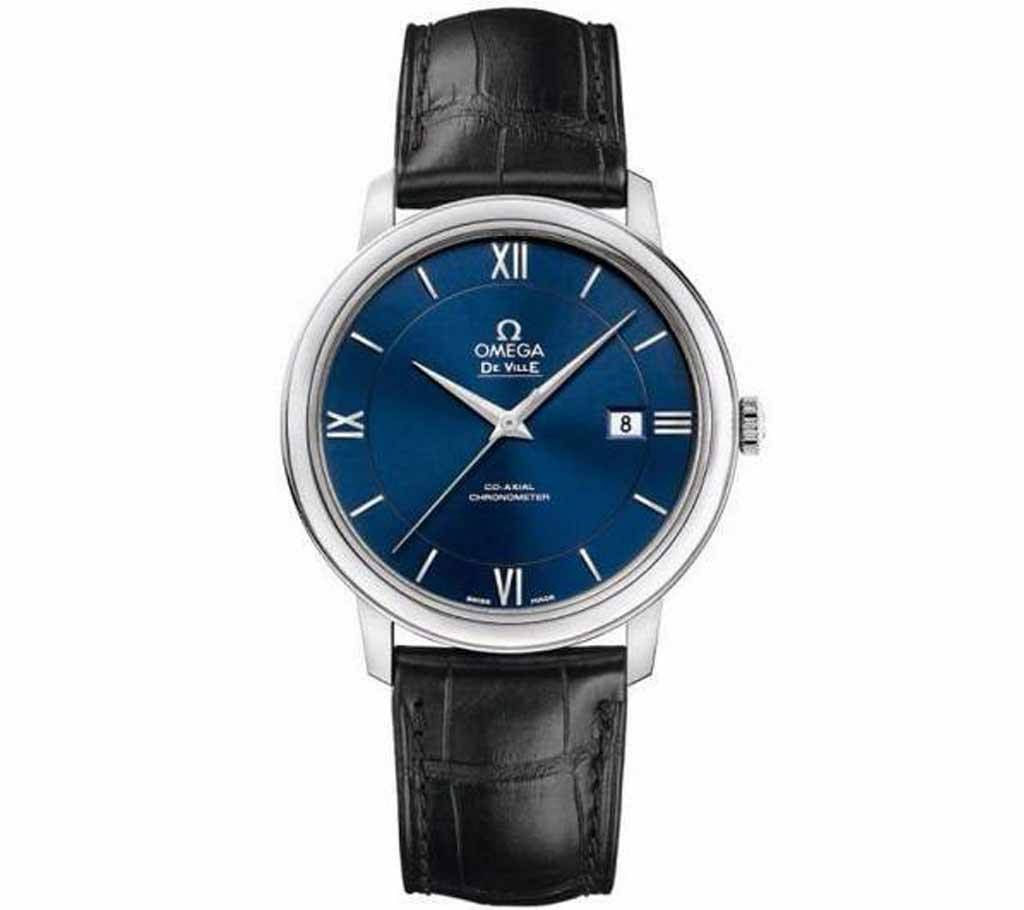 OMEGA Blue mens wrist watch copy