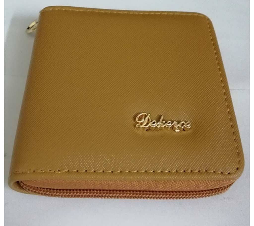 Unisex Light Brown Wallet