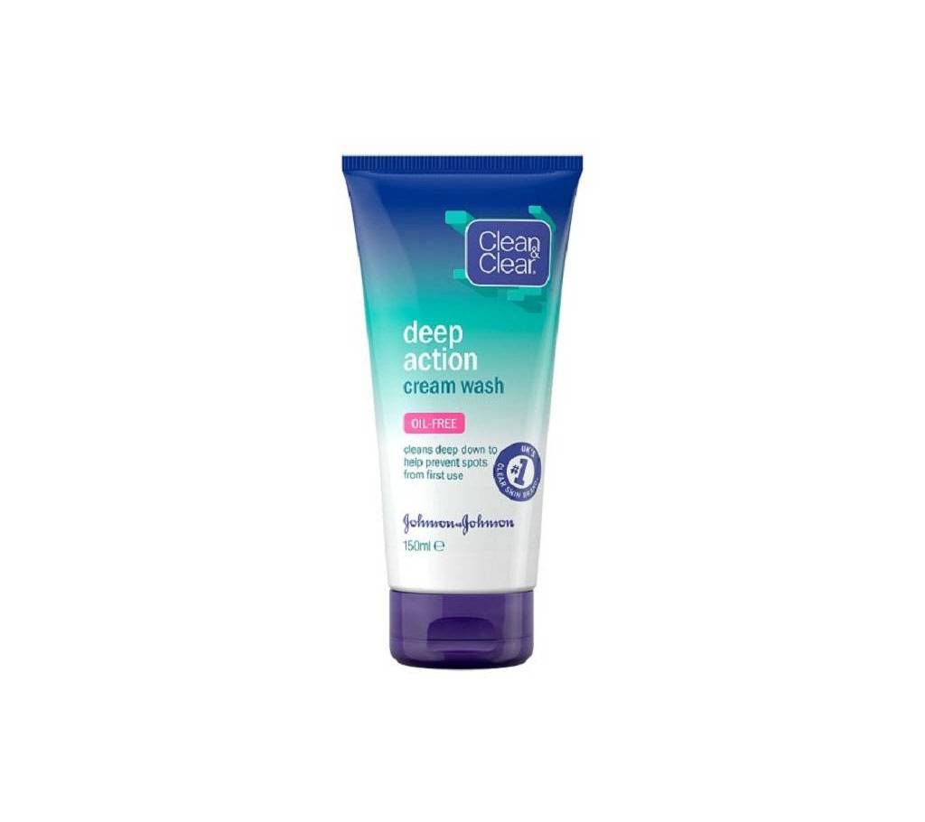 Clean And Clear Cleansing Cream Wash France