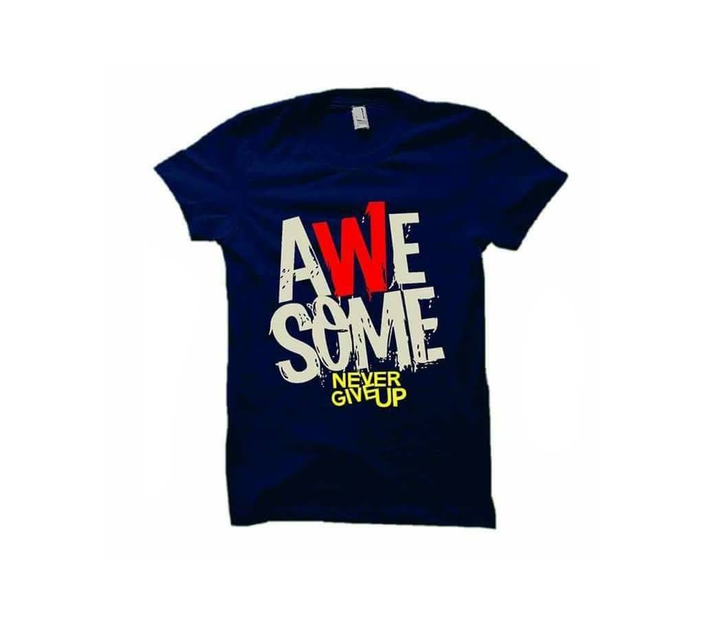 Awsome Text Design T-shirt