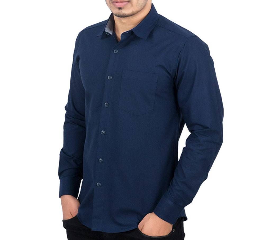 Menz Casual Shirt - 43649 - NAVY
	
	
	
	
	
	
	
	
	
	
