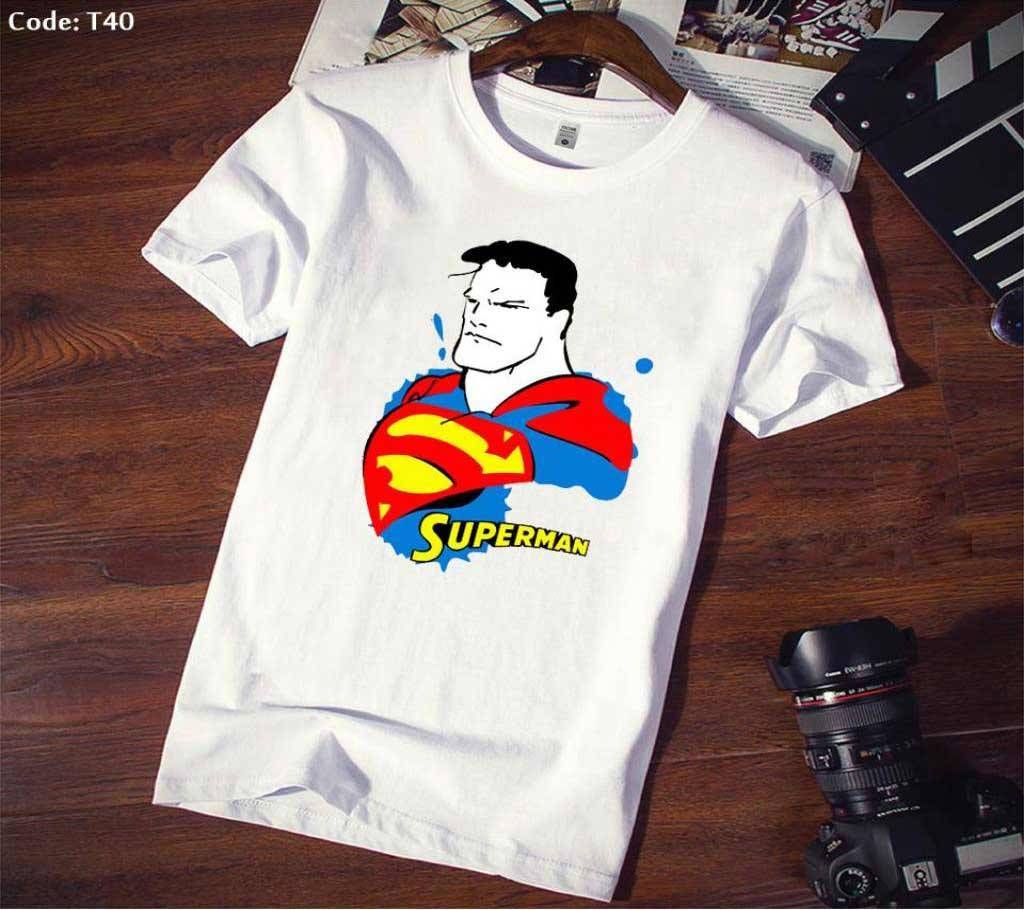 Superman Menz Half Sleeve T-Shirt