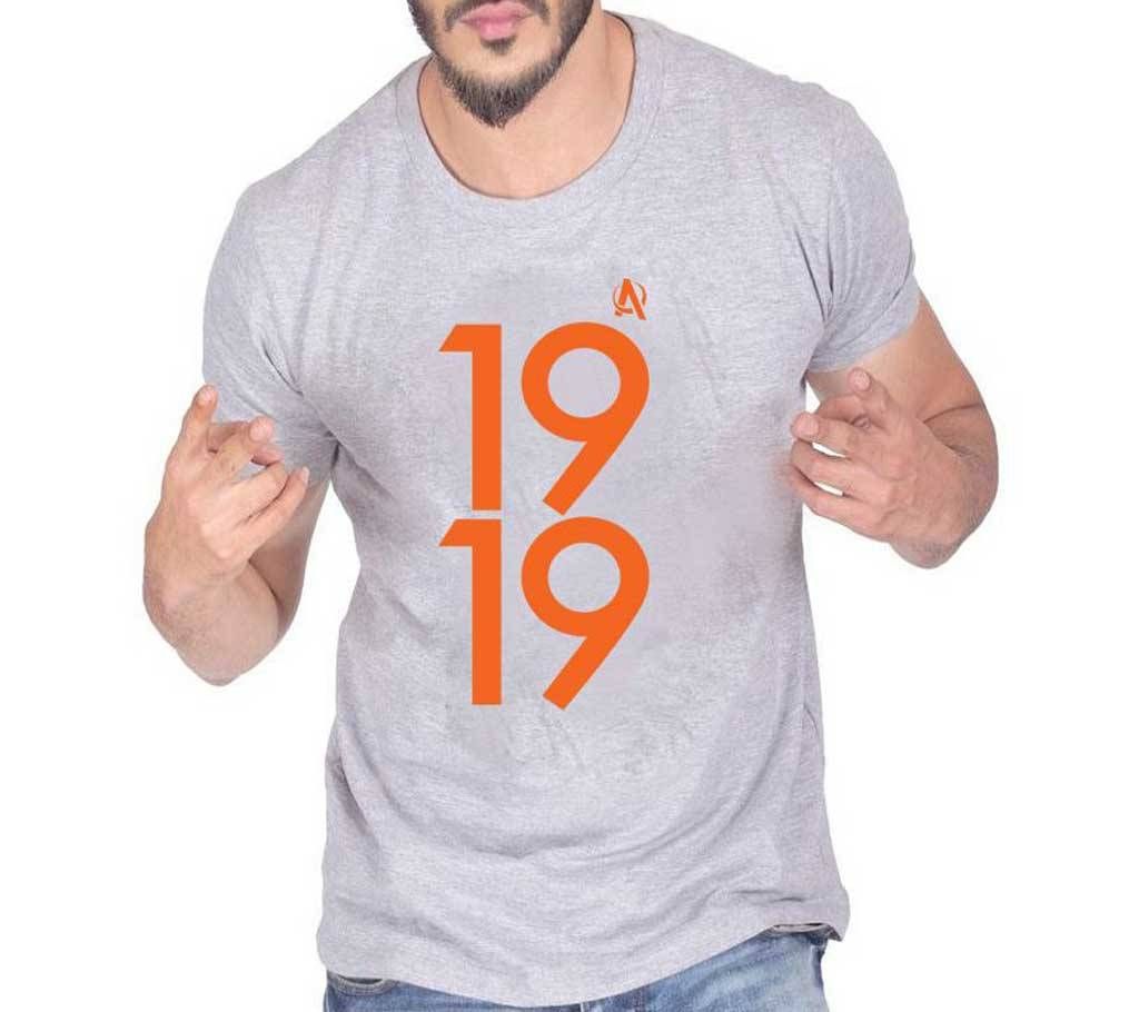 19 19 Gents Half Sleeve Cotton T-Shirt