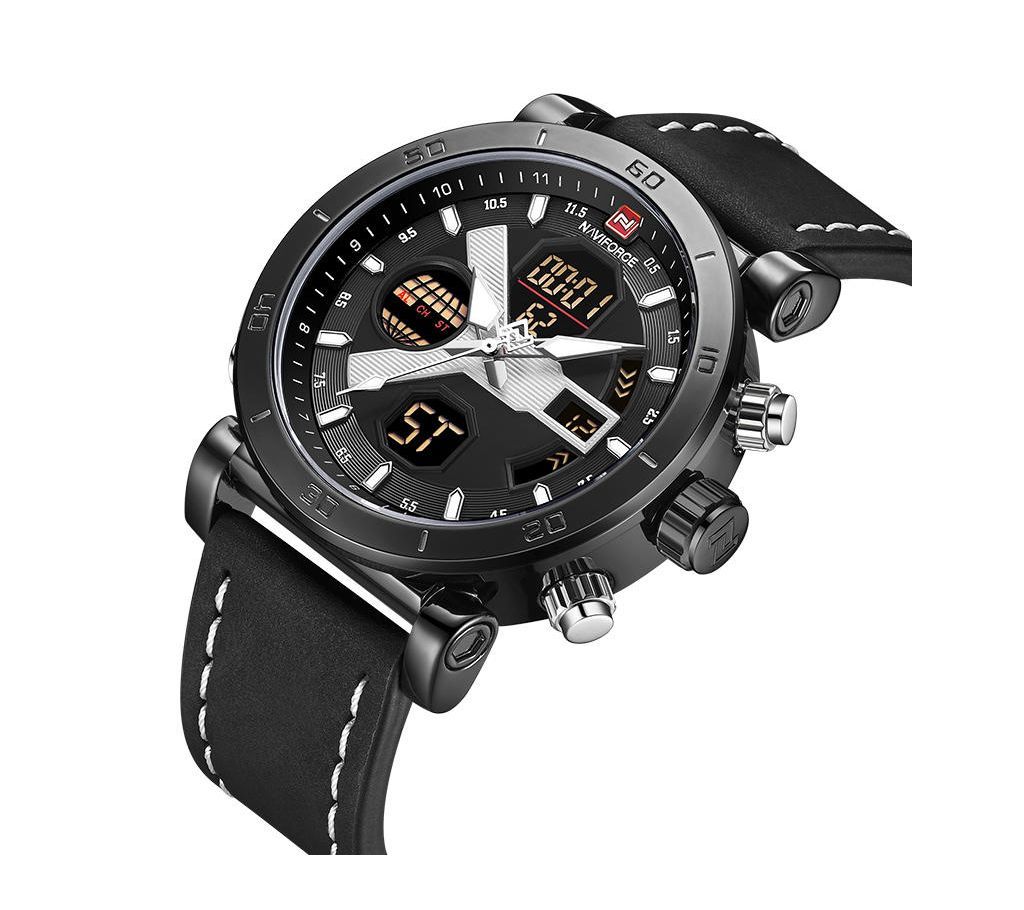 NAVIFORCE NF9132 Waterproof Wrist Watch  for Man (Black)