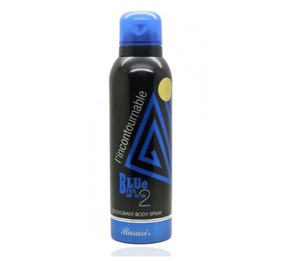 BLUE FOR MEN 2 Men Body Spray 200ml - UAE