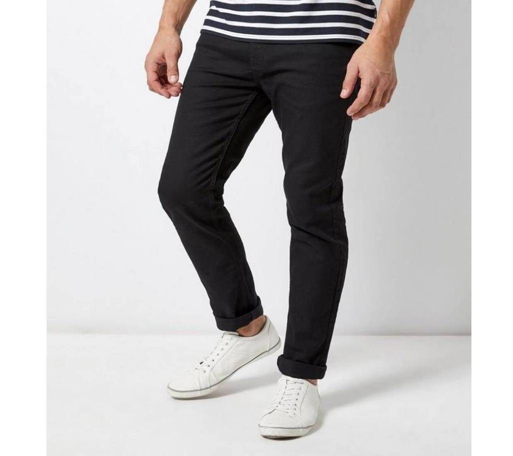 Black Slimfit Jeans For Men