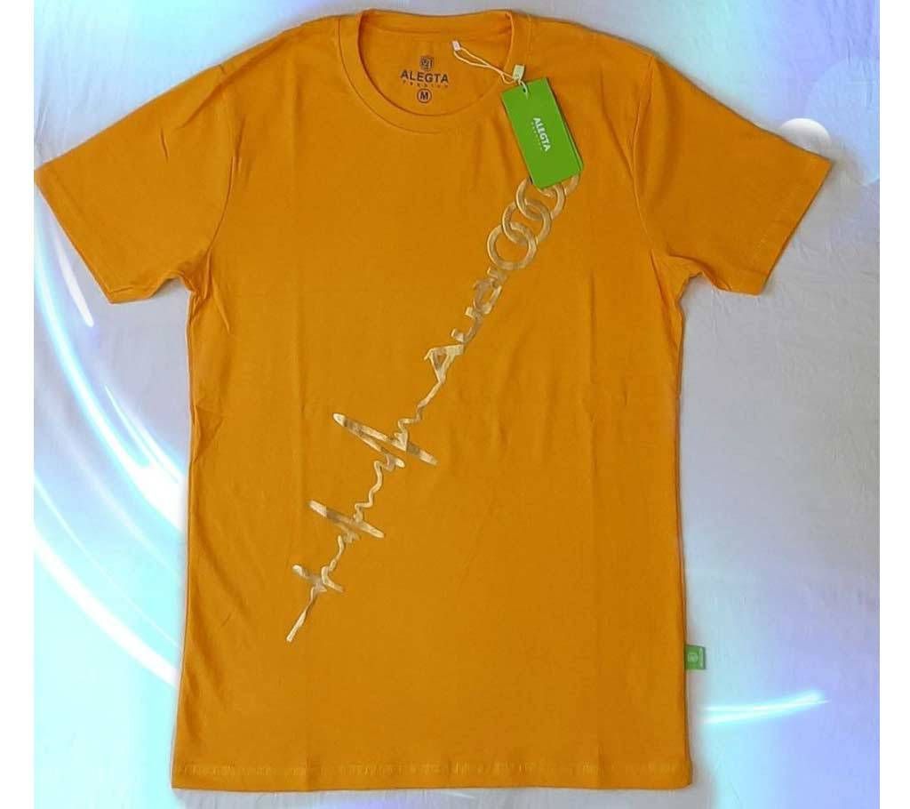 Rubber Print Cotton T-Shirt - 05 - AGF