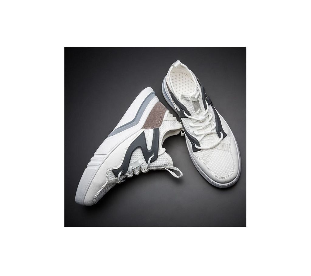 White & Ash Casual Shoes  1866  KTI