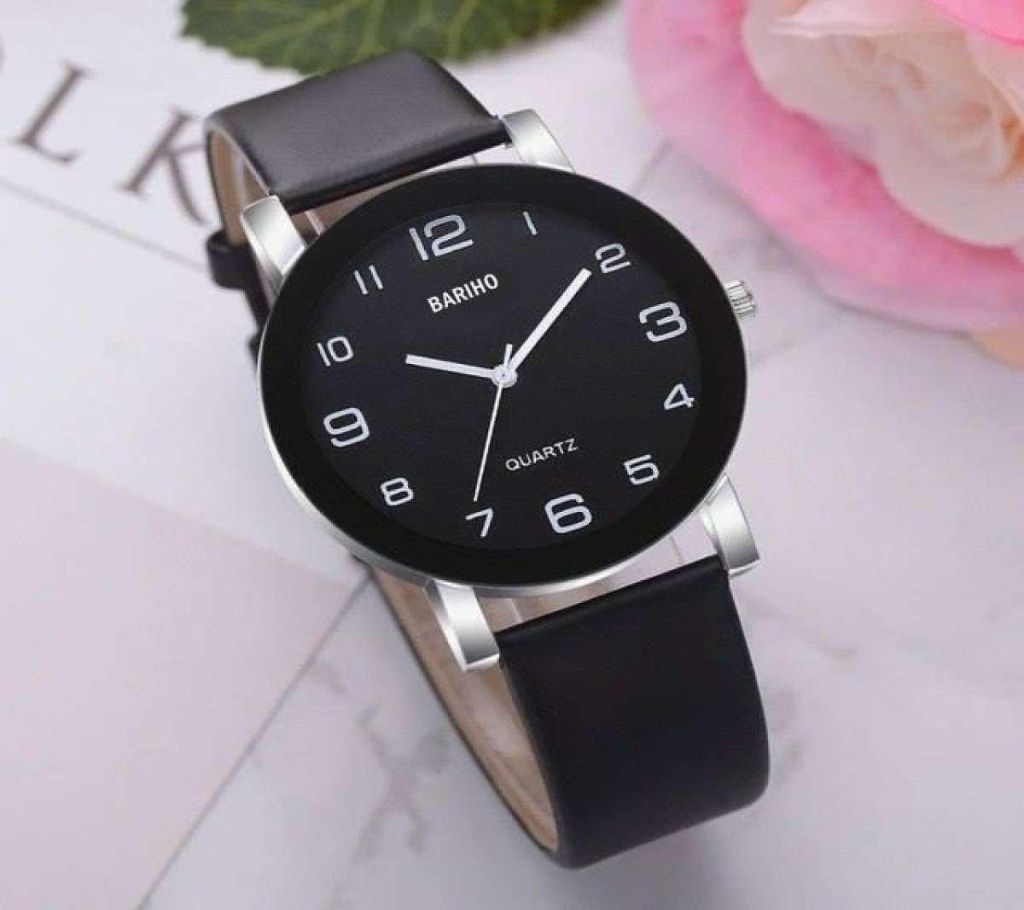 Bariho Mens Wrist Watch (Black)
