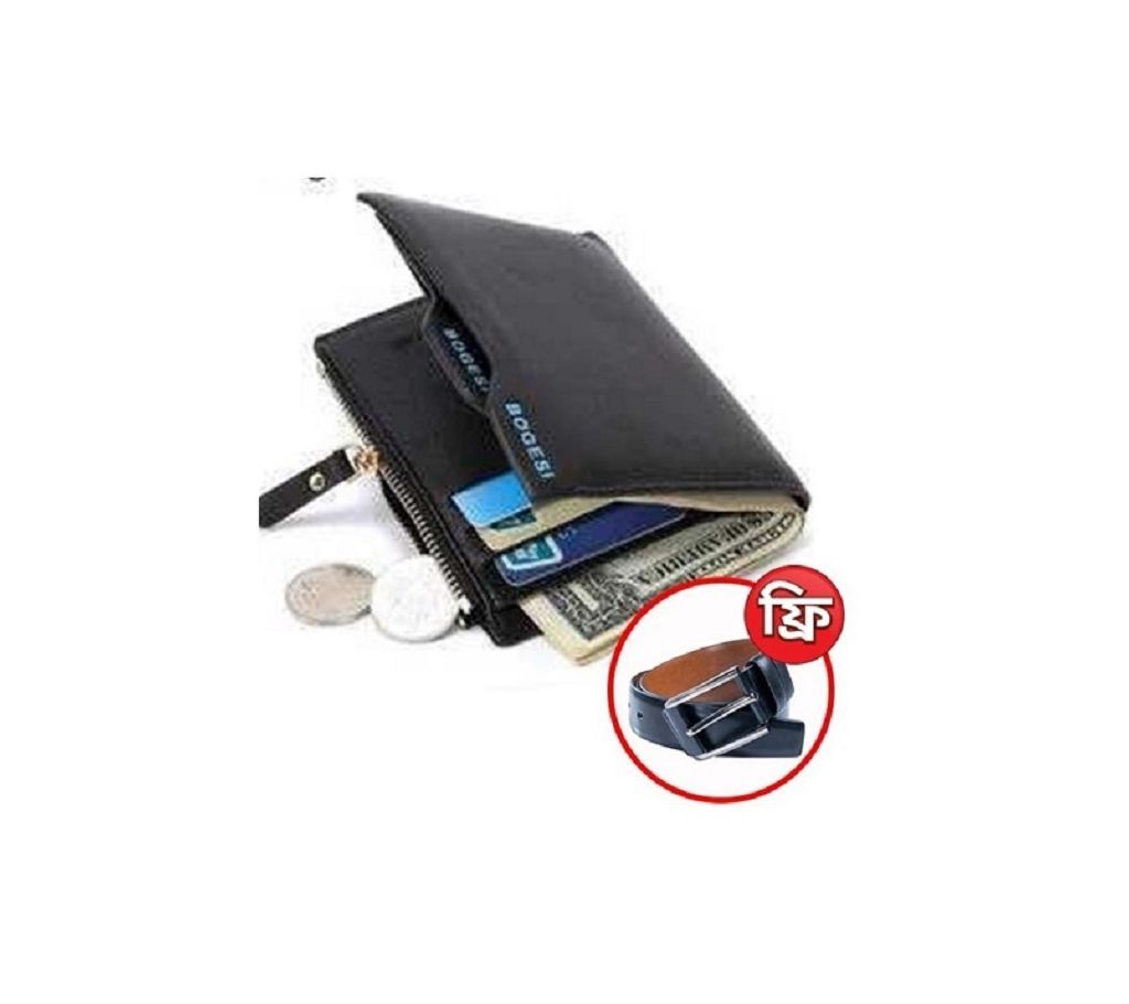 Bogesi Money Purses Wallet (Belt Free) For Men
