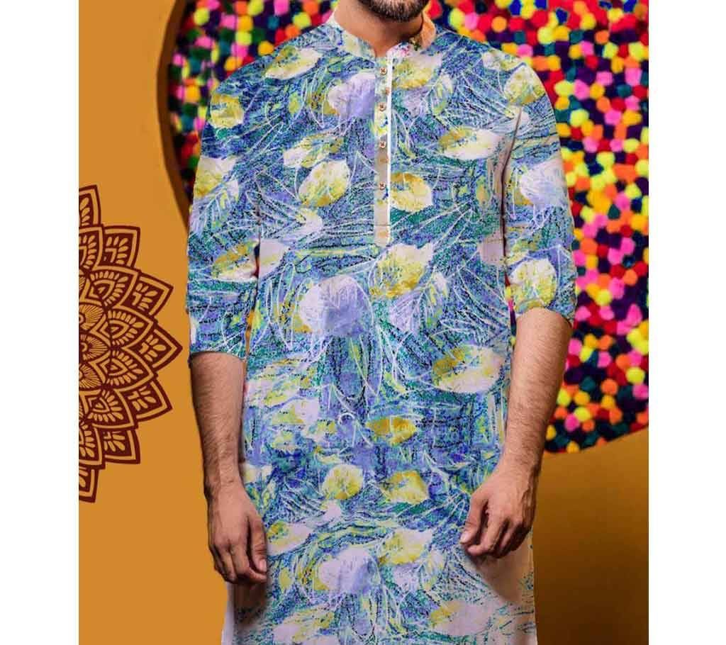 Semi Long Cotton Punjabi for men  FA014