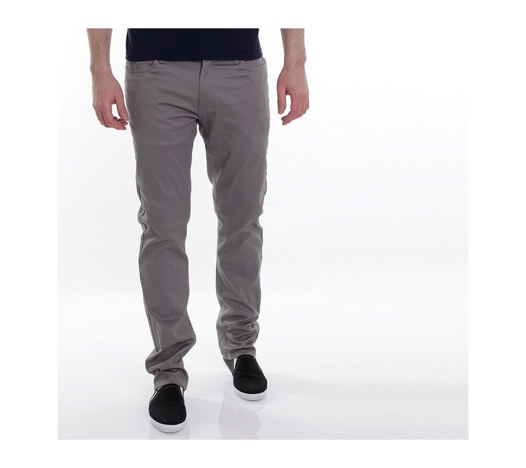 Grey Color Gaberdine Pant For Men