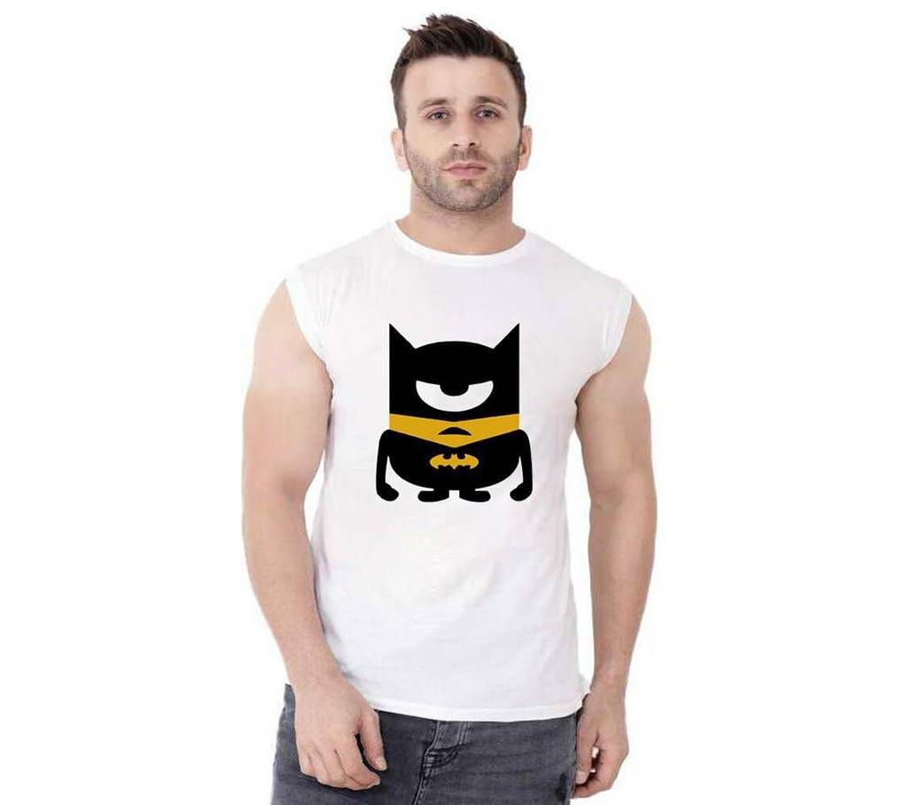 Slevveless Mens Stylish  T-Shirt
