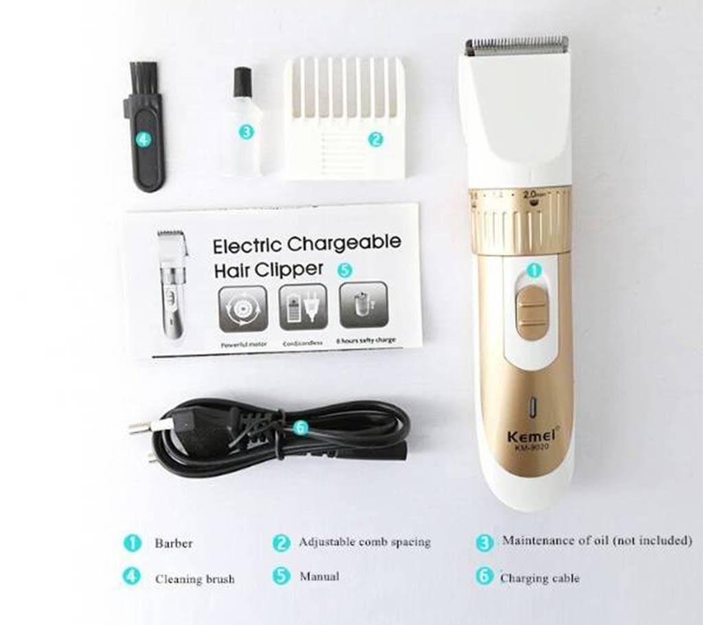 Kemei KM-9020 Rechargeable Sheaver