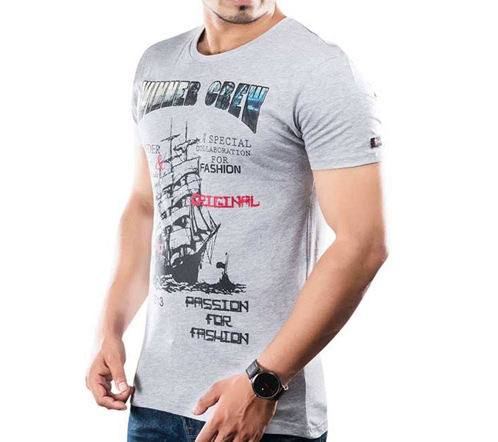 Winner Mens S/S T-Shirt - 43582 - GREY
	
	
	
	
	
	
	
	
	
