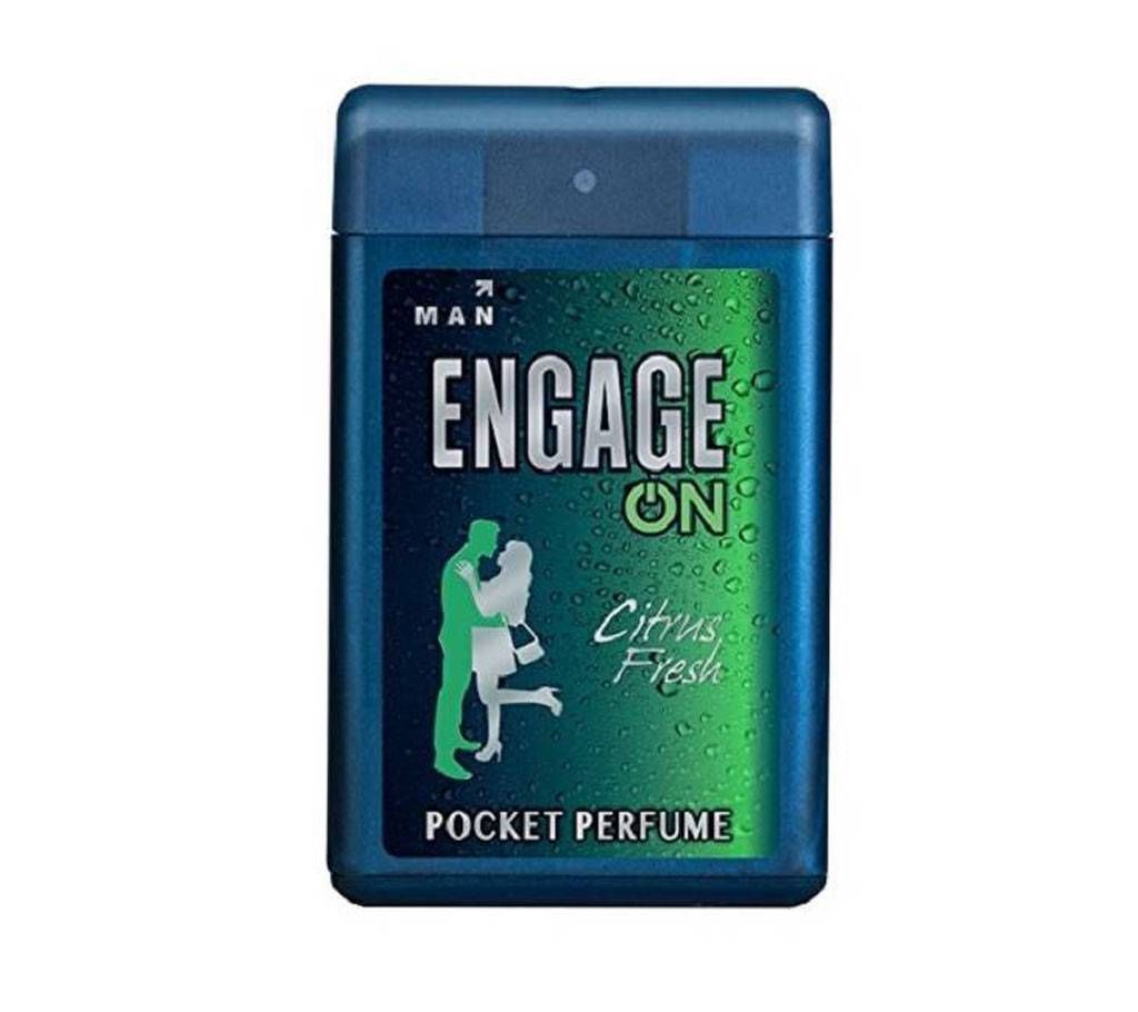 Engage Citrus Fresh Pocket Perfume - 18ml