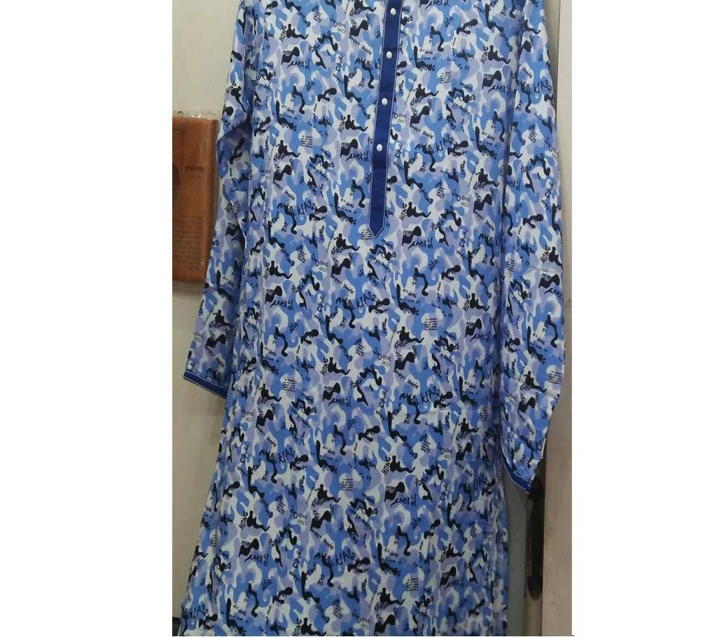 Menz Semi Long Linen Panjabi