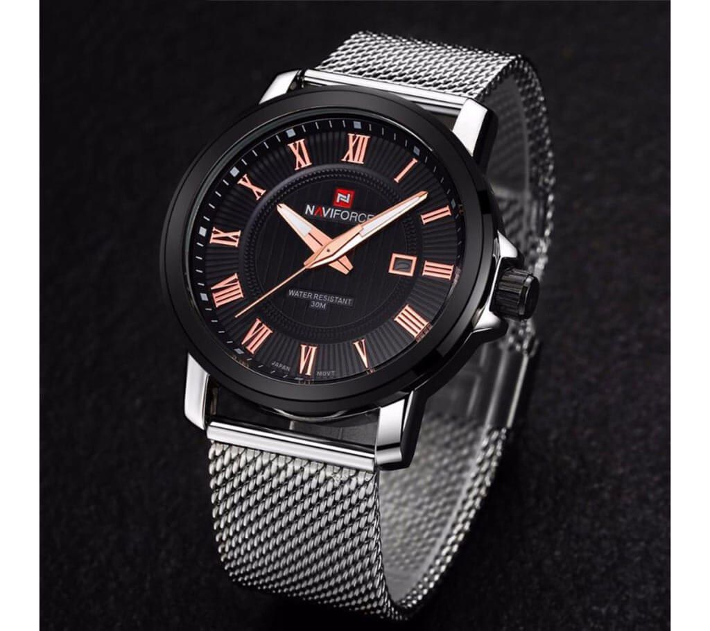 Naviforce Nf9052 Analog Stainless Steelt