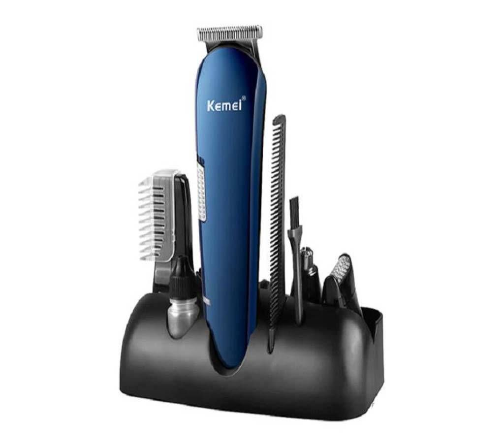 KEMEI KM-550 Multifunctional 5-in-1 Rechargeable Electric Hair Clipper Trimmer