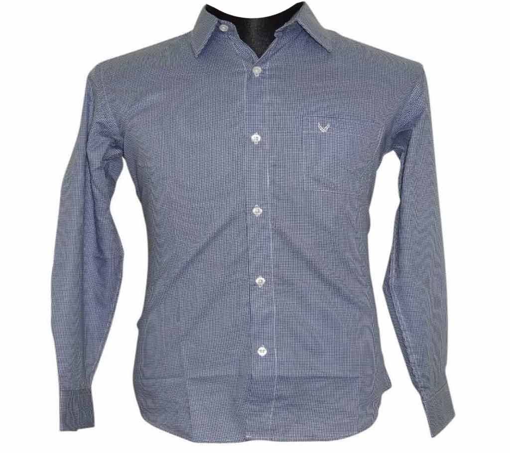 Blue Houndstooth Shirt