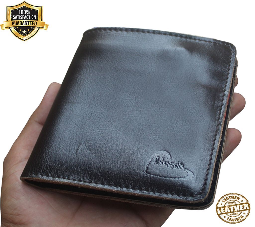 Leather Wallet for Men (black Y-3)