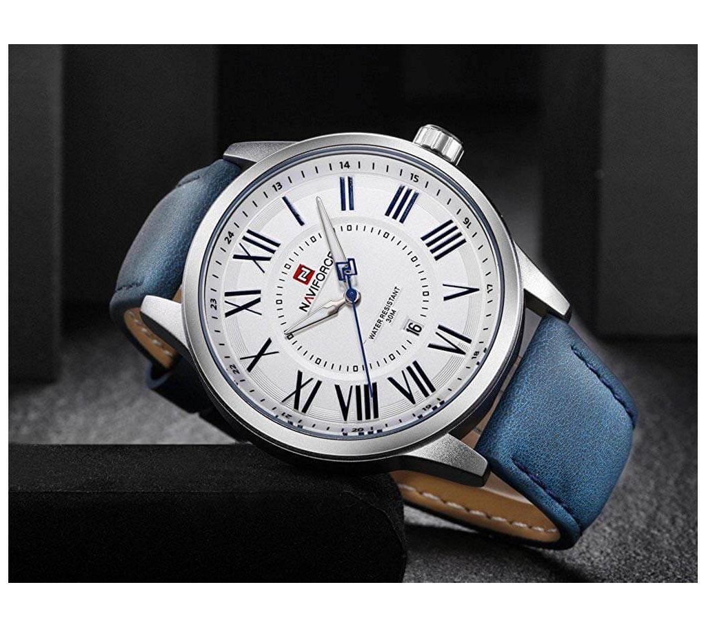 NAVIFORCE 9126 Blue Mens Casual And Army Sports Watch