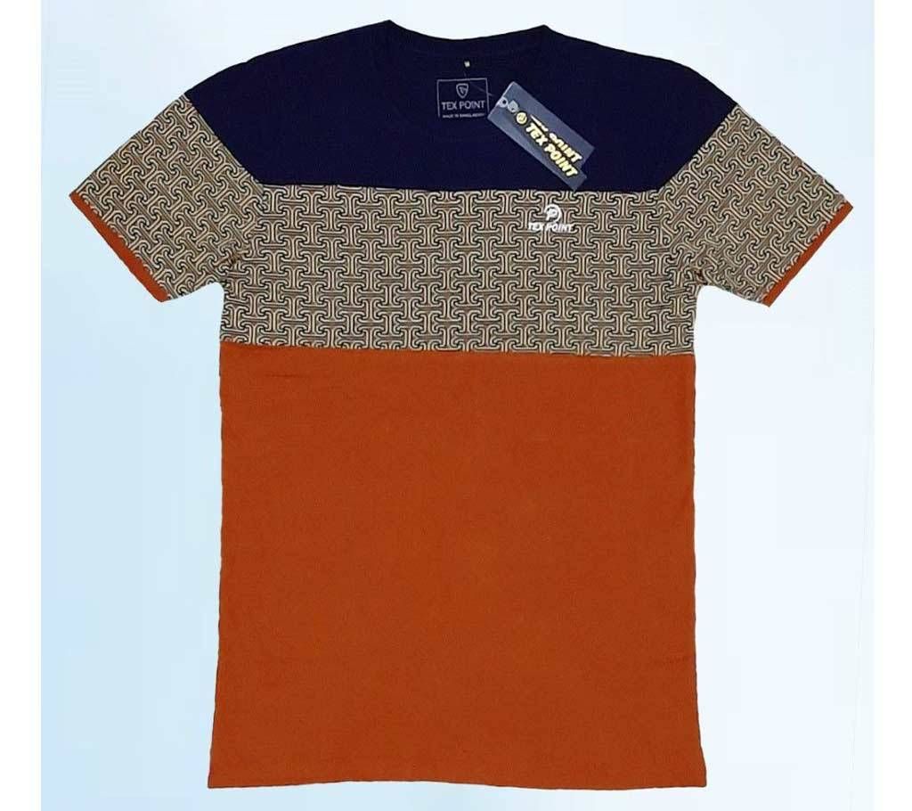 Rubber Print Cotton T-Shirt - 04 - AGF