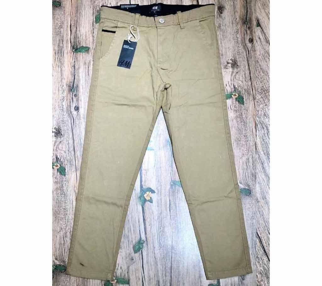 Mens Twill Gabardine Pant - Off White - WHA