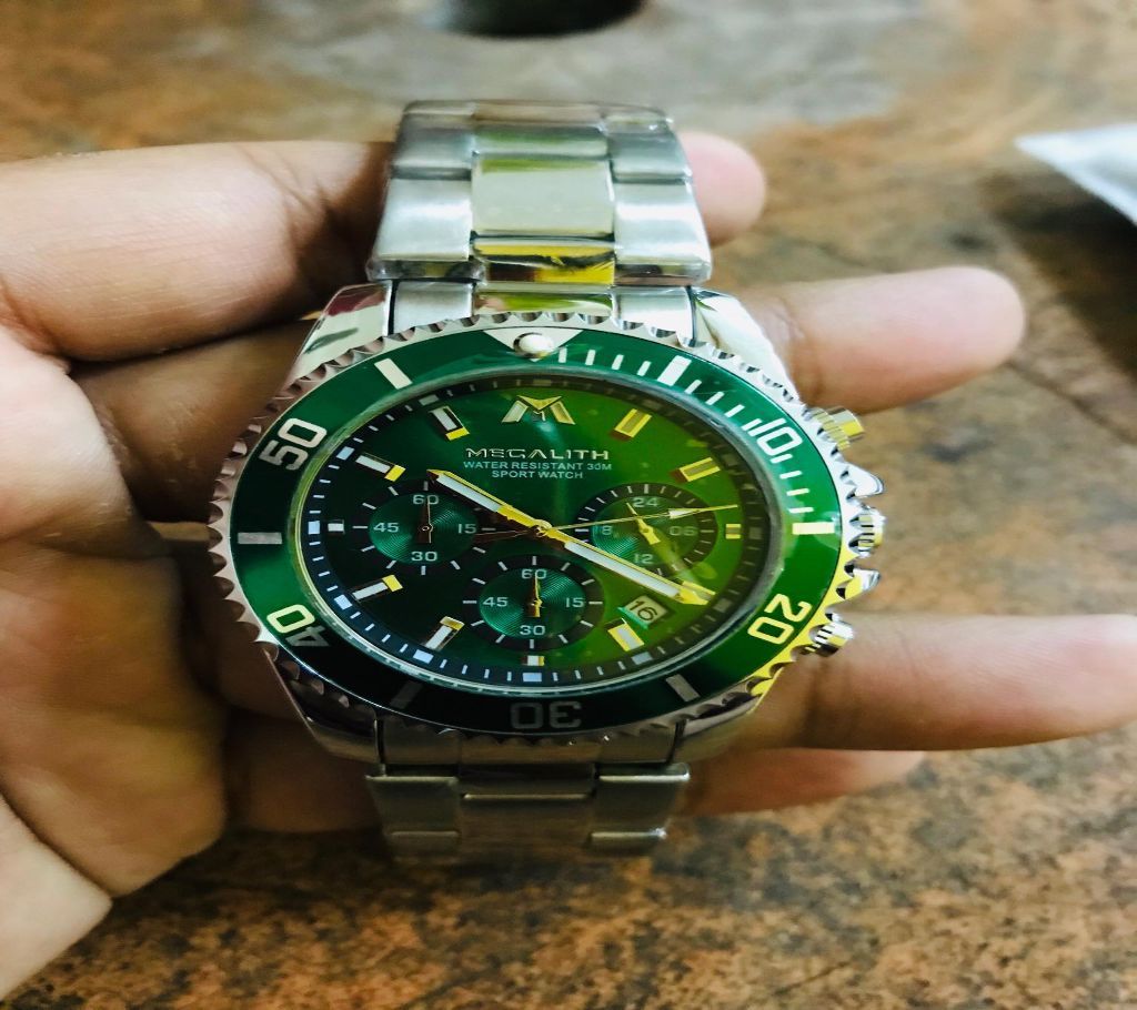 Megalith Chronograph watch