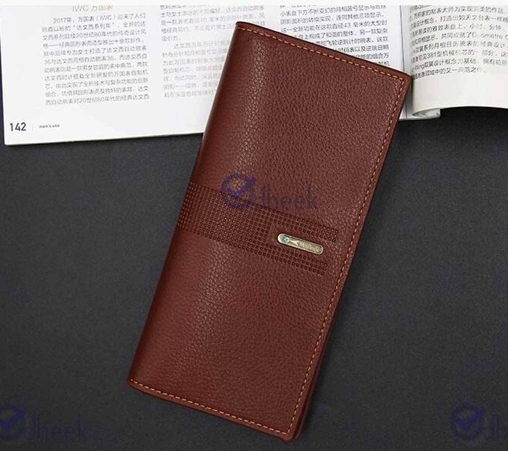 MenBense Original Wallet for Men Women Color Brown
