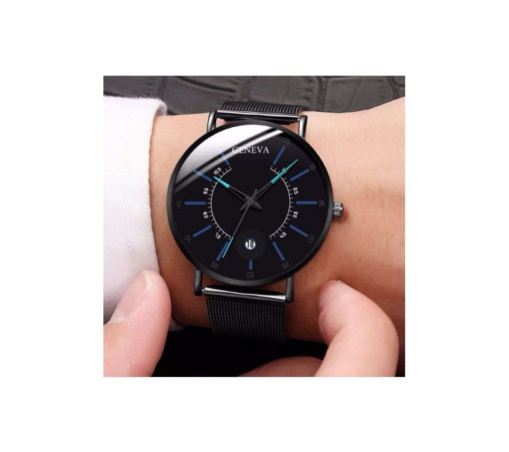 Stainless Steel Belt Quartz Watches For Men