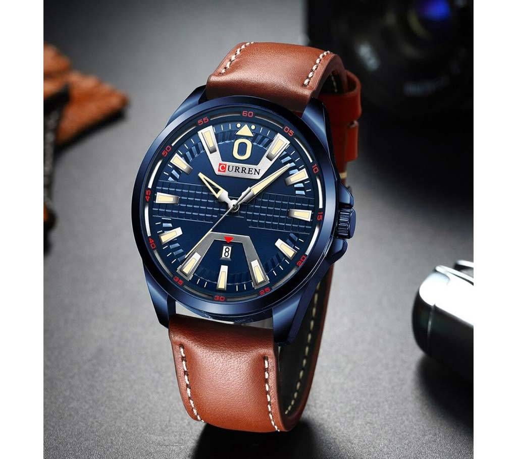 CURREN 8379 WATCH FOR MEN BROWN