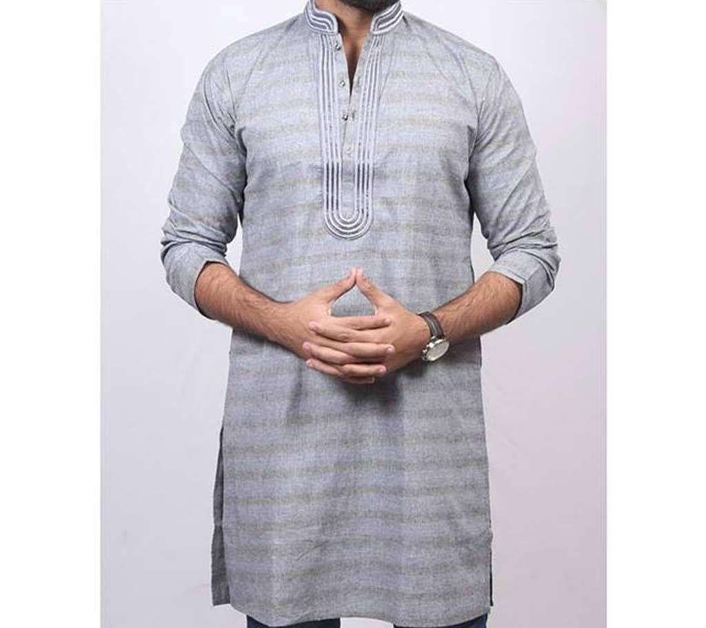 Slim Fit Cotton punjabi for men 