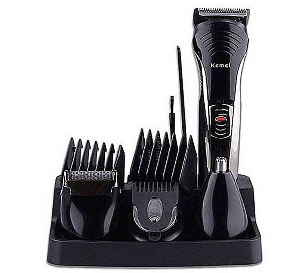 Kemei KM-590A 7 In 1 Trimmer - Black