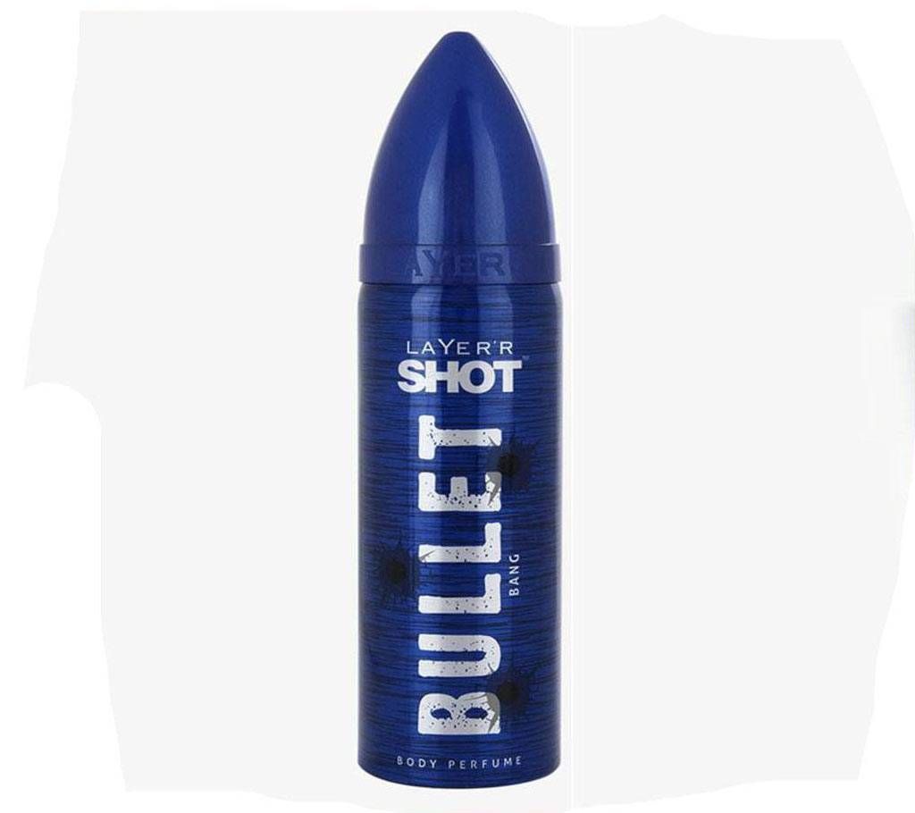LAYER'R SHOT Bullet Bang Body spray for Men - 120ml