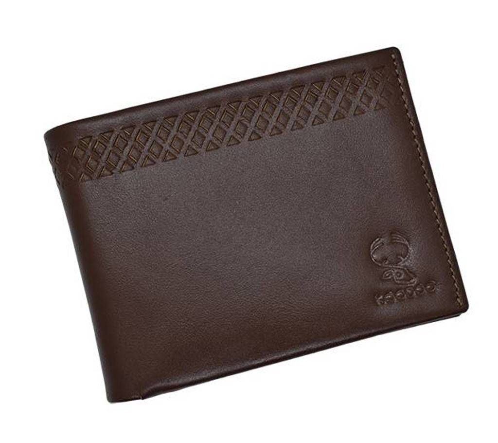 100% Genuine Leather Wallet for Men with Card Holders, ID Window