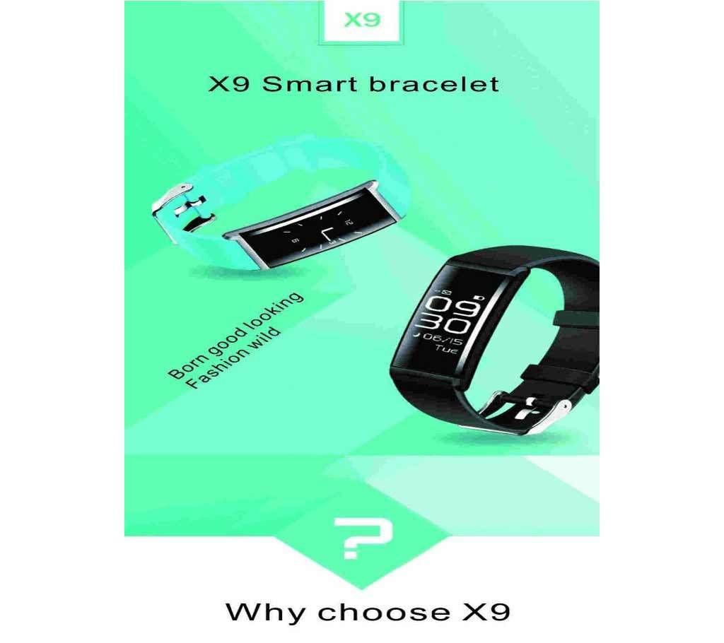 Heart Rate Bracelet Smart Band X9 - No SIM 