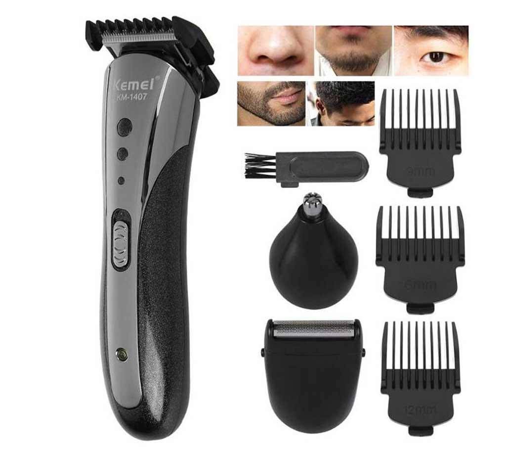 KM-1407 Kemei Rechargeable Hair Trimmer