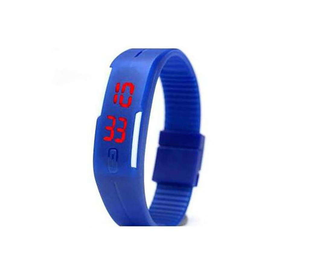 Waterproof LED Sports Watch-Blue