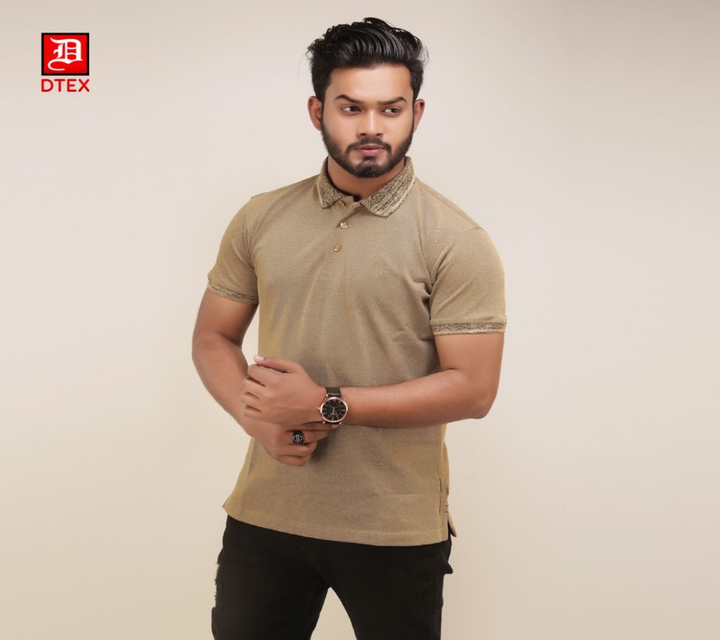 Mens Cotton Half Sleeve Casual T Shirt 