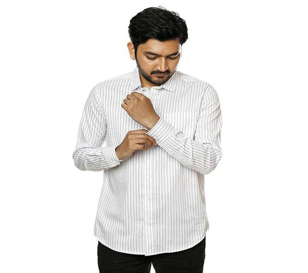 Men's Long Sleeve Formal Shirt (MFSA-107)