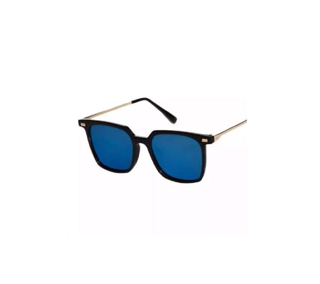 Blue And Black Steel Sunglasses for Men