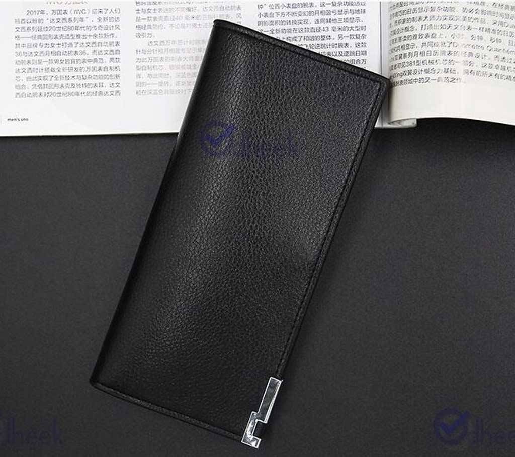 MenBense Original Wallet for Men Women Color Black
